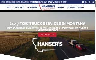 Hanser’s Towing & Semi Truck Heavy Wrecker