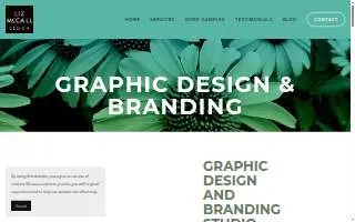 Liz McCall Design website