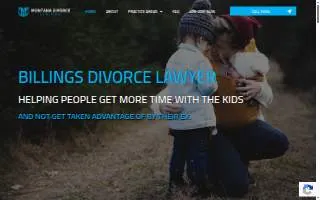 Montana Divorce Law Firm website