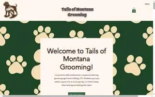 Tails of Montana Grooming website