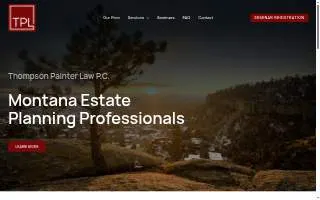 Thompson Painter Law P.C. website
