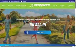 Time Out Sports Inc website