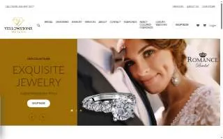 Yellowstone Jewelers website