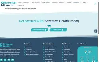 Bozeman Health Women's Specialists Clinic: Gillis, Shaun J MD website