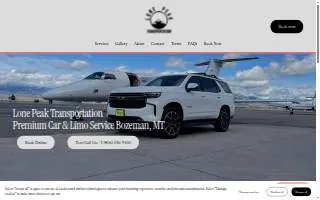 Lone Peak Transportation website