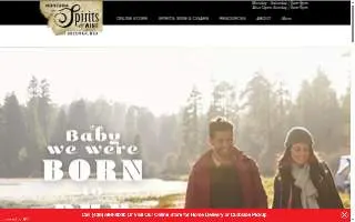 Montana Spirits & Wine website