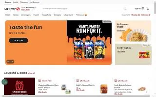 Safeway Pharmacy website