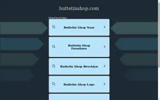 Butte Tin Shop website