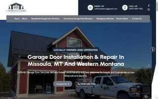 Coffman Garage Door Services website