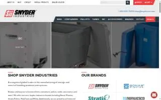 Snyder's Body Shop website