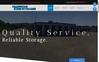 American Mini Storages website