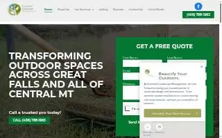 Greenleaf Landscape Management, Lawn & Fertilizer & Trees & Snow Removal website