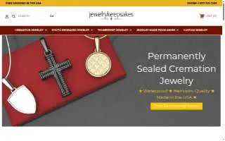 Jewelry Keepsakes website