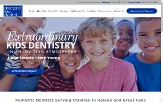 Montana Kids Dental Great Falls website