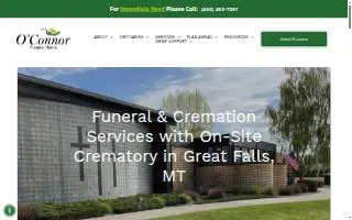 O'Connor Funeral Home & Crematory website