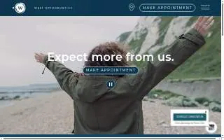 West Orthodontics of Great Falls website