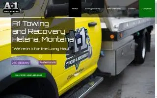 A1 Towing and Recovery website