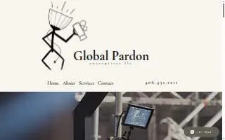Global Pardon website