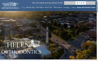 Helena Orthodontics website