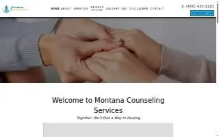 Montana Counseling Services website