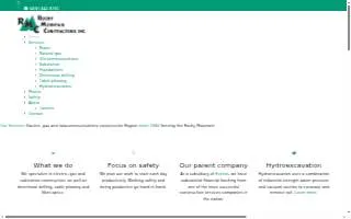 Rocky Mountain Contractors Inc website
