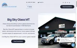 Big Sky Glass MT website