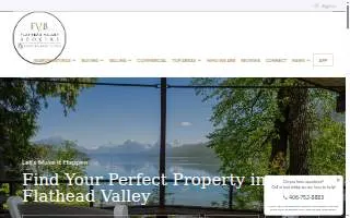 Flathead Valley Brokers website