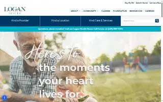 Logan Health Children's Primary Care website
