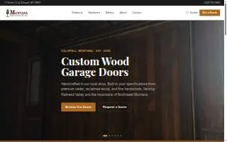 Montana Garage Door, Inc website