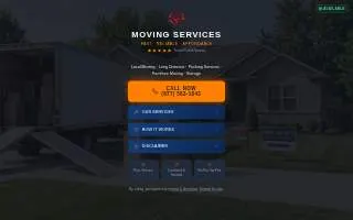 Montana Moving Solutions website