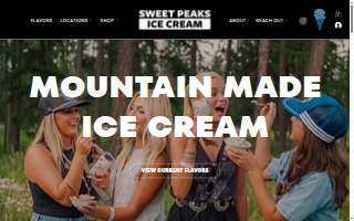 Sweet Peaks Ice Cream