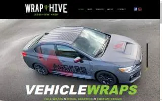 Wrap Hive website