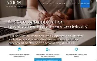 AXIOM IT Solutions, Inc. website