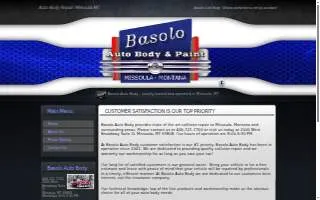 Basolo Auto Body & Paint website