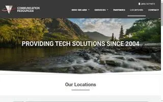 Communication Resources, LLC website