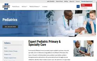 Community Pediatrics of Missoula website
