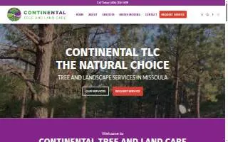 Continental Tree and Land Care website