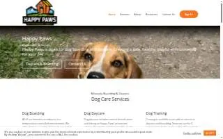 Happy Paws Missoula website