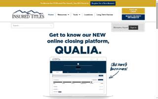 Insured Titles