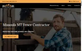 Missoula Fence website