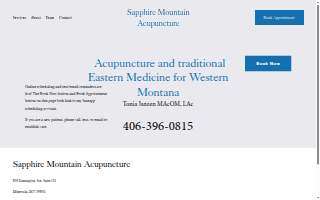 Sapphire Mountain Acupuncture - Missoula