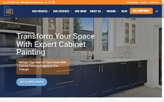 2 Cabinet Girls website