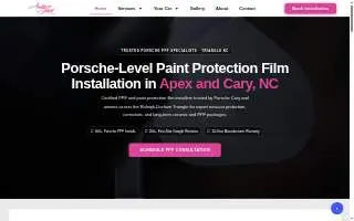 Auto Lust Detailing website