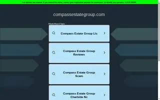 Compass Estate and Tax Planning of Apex website