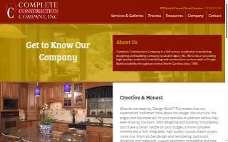 Complete Construction Company, North Carolina