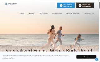 Dawn of Health Chiropractic website