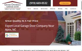 Grand Openings Garage Door of Apex