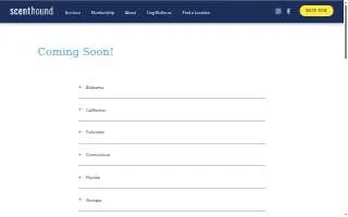 Scenthound Apex website