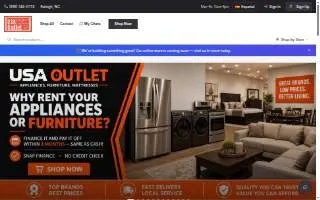 USA Appliance Outlet of Apex website