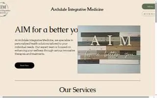 Archdale Integrative Medicine website